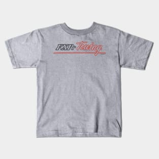 F X R - Towing Pinstripe Black and Orange T-Shirt Kids T-Shirt